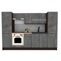 Bucatarie MARINA NEW 280 A Wenge / Decor K352